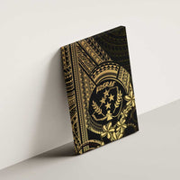 Gold Kosrae Liberation Day Canvas Wall Art September 8 Polynesian Tattoo - Polynesian Pride