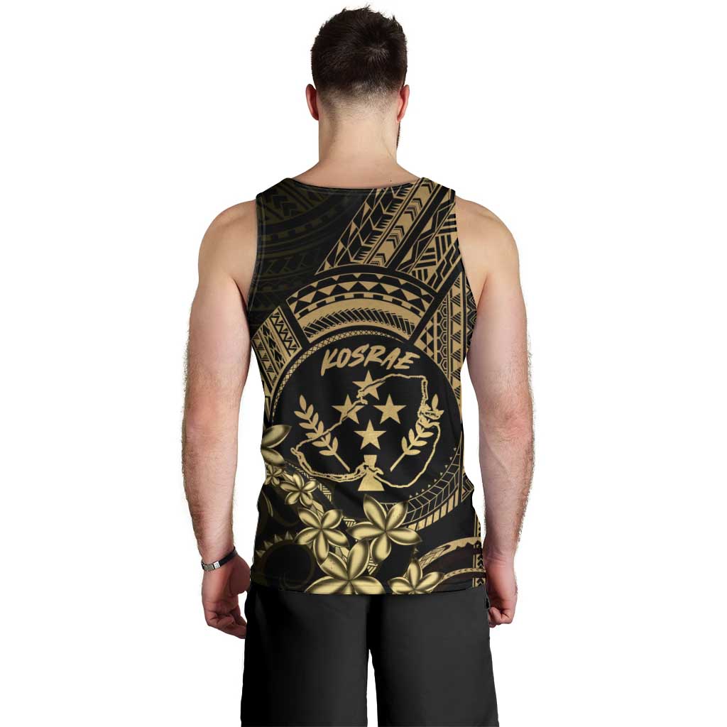 Gold Kosrae Liberation Day Men Tank Top September 8 Polynesian Tattoo - Polynesian Pride