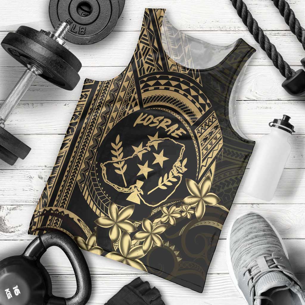 Gold Kosrae Liberation Day Men Tank Top September 8 Polynesian Tattoo - Polynesian Pride