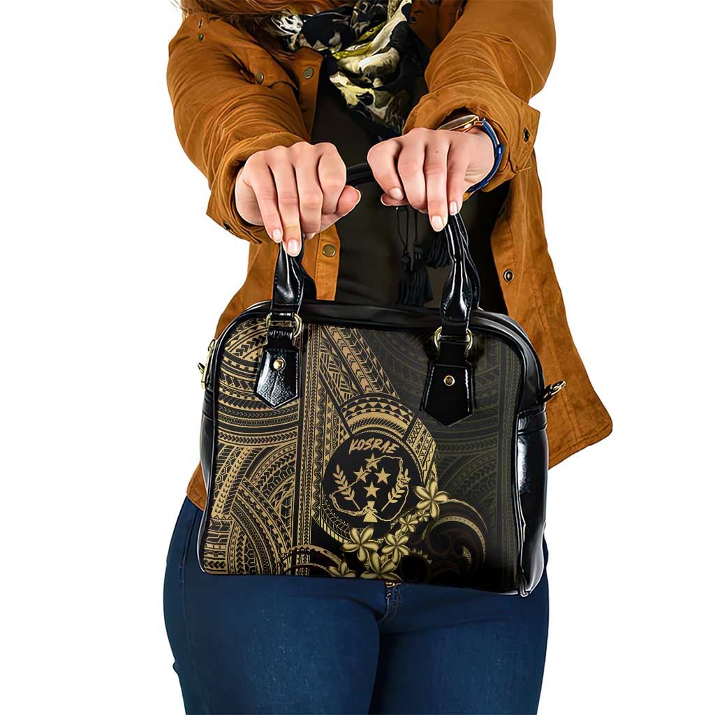 Gold Kosrae Liberation Day Shoulder Handbag September 8 Polynesian Tattoo - Polynesian Pride