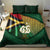 Long Live Vanuatu Independence Day Bedding Set 45th Anniversary Woven Pattern - Polynesian Pride