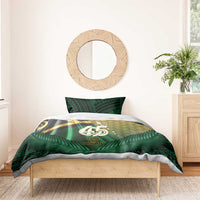 Long Live Vanuatu Independence Day Bedding Set 45th Anniversary Woven Pattern - Polynesian Pride