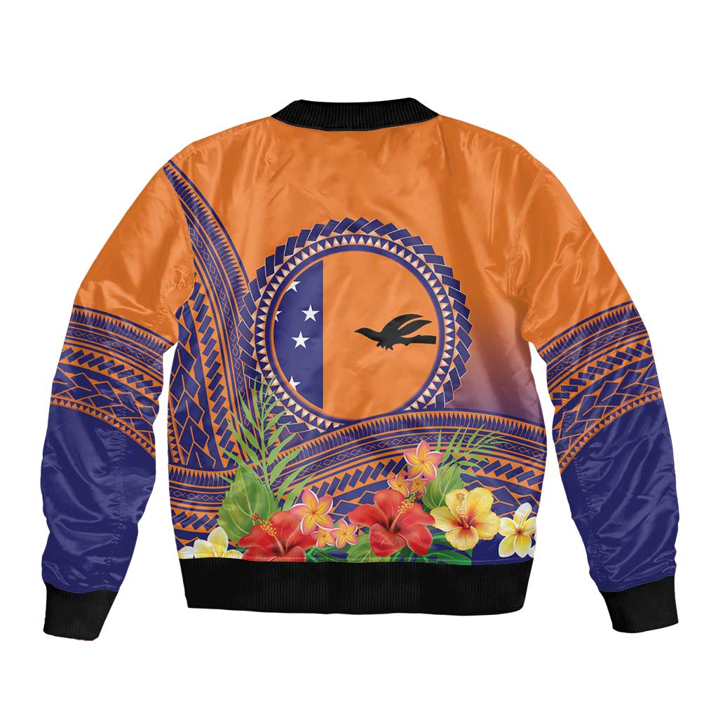 PNG New Ireland Province Bomber Jacket Niu Ailan Necklace Polynesian Tattoo - Polynesian Pride