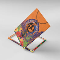 PNG New Ireland Province Canvas Wall Art Niu Ailan Necklace Polynesian Tattoo - Polynesian Pride