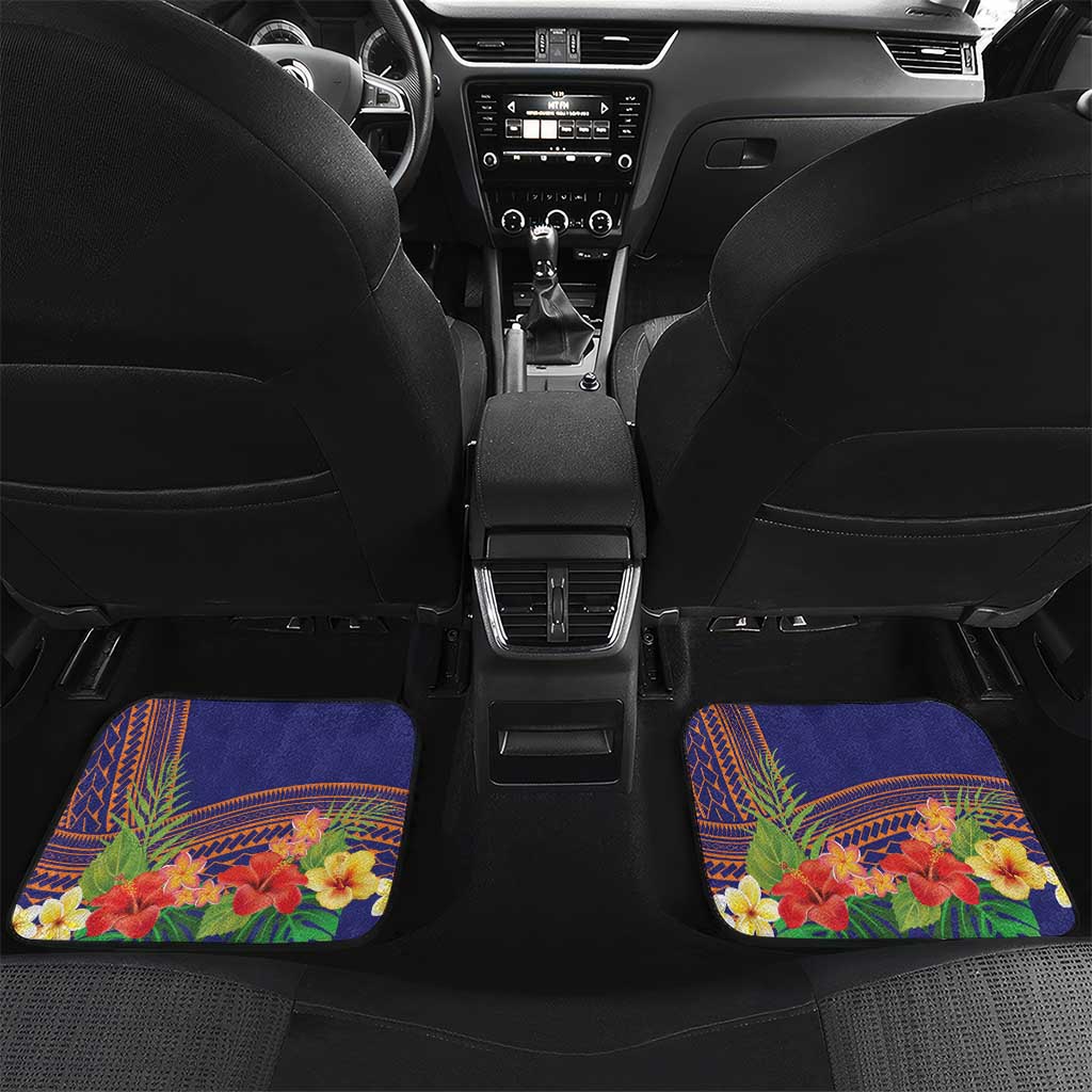 PNG New Ireland Province Car Mats Niu Ailan Necklace Polynesian Tattoo - Polynesian Pride