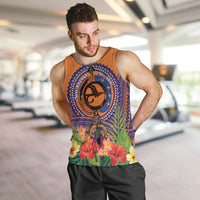 PNG New Ireland Province Men Tank Top Niu Ailan Necklace Polynesian Tattoo - Polynesian Pride