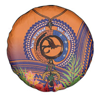 PNG New Ireland Province Spare Tire Cover Niu Ailan Necklace Polynesian Tattoo - Polynesian Pride