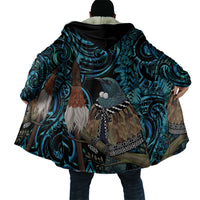 New Zealand Tui Bird Taiaha Cloak Maori Weapon Paua Shell Mix Silver Fern LT14 - Polynesian Pride
