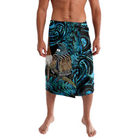 New Zealand Tui Bird Taiaha Lavalava Maori Weapon Paua Shell Mix Silver Fern LT14 Turquoise - Polynesian Pride