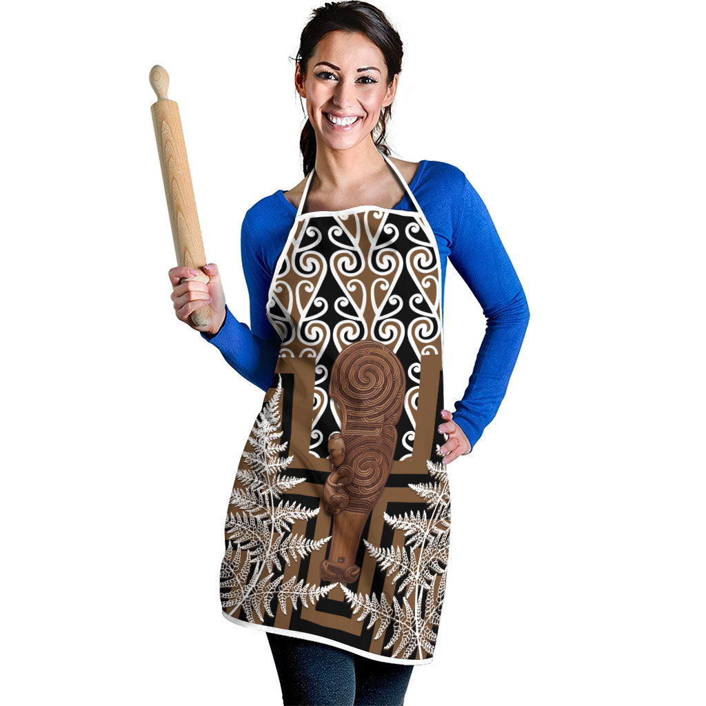 Wahaika New Zealand Apron Maori Weapon Kowhaiwhai Fern Poutama Motifs LT14 - Polynesian Pride