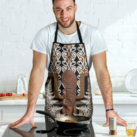 Wahaika New Zealand Apron Maori Weapon Kowhaiwhai Fern Poutama Motifs LT14 - Polynesian Pride