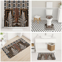 Wahaika New Zealand Bathroom Set Maori Weapon Kowhaiwhai Fern Poutama Motifs LT14 - Polynesian Pride