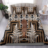 Wahaika New Zealand Bedding Set Maori Weapon Kowhaiwhai Fern Poutama Motifs LT14 - Polynesian Pride