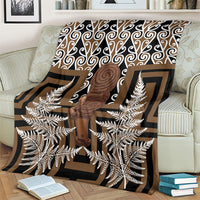 Wahaika New Zealand Blanket Maori Weapon Kowhaiwhai Fern Poutama Motifs LT14 - Polynesian Pride