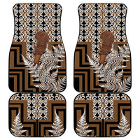 Wahaika New Zealand Car Mats Maori Weapon Kowhaiwhai Fern Poutama Motifs LT14 - Polynesian Pride