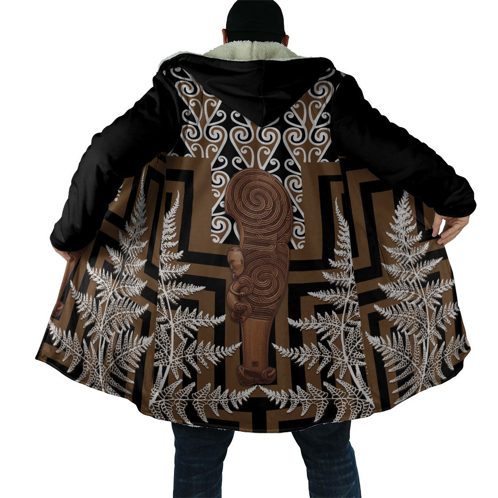 Wahaika New Zealand Cloak Maori Weapon Kowhaiwhai Fern Poutama Motifs LT14 - Polynesian Pride