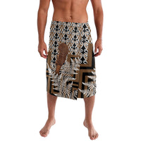 Wahaika New Zealand Lavalava Maori Weapon Kowhaiwhai Fern Poutama Motifs LT14 Brown - Polynesian Pride