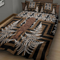 Wahaika New Zealand Quilt Bed Set Maori Weapon Kowhaiwhai Fern Poutama Motifs LT14 - Polynesian Pride