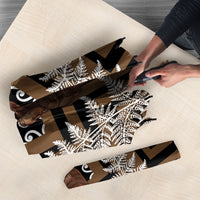 Wahaika New Zealand Umbrella Maori Weapon Kowhaiwhai Fern Poutama Motifs LT14 - Polynesian Pride
