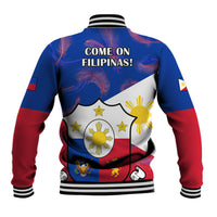 Philippines Football Baseball Jacket 2023 World Cup Go Filipinas Feather Flag Version LT14 - Polynesian Pride