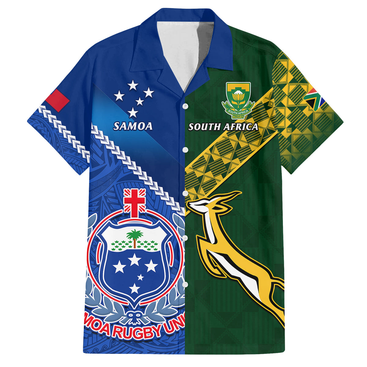 custom-samoa-and-south-africa-rugby-family-matching-tank-maxi-dress-and-hawaiian-shirt-2023-world-cup-manu-samoa-with-springboks