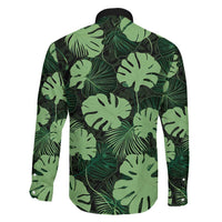 Green Hawaii Kukui Nut Lei Family Matching Puletasi and Hawaiian Shirt Hawaiian Pattern Monstera Tropical Vibes - Polynesian Pride