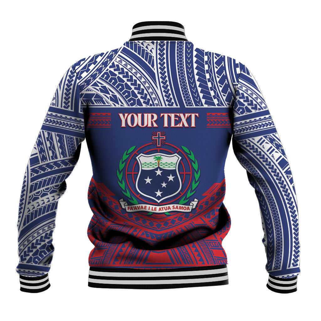 Personalised Samoa Independence Day Baseball Jacket 64th Anniversary Toa O Samoa