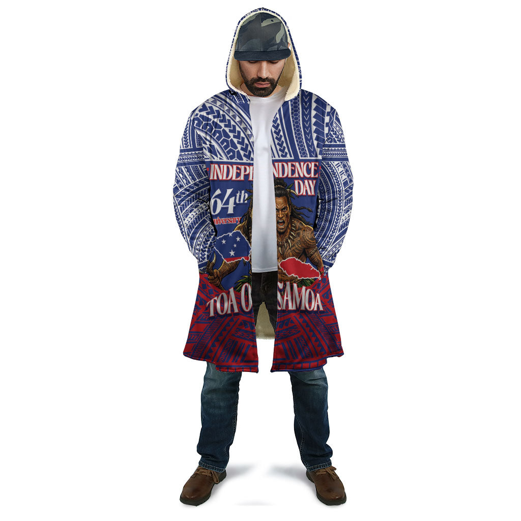 Personalised Samoa Independence Day Cloak 64th Anniversary Toa O Samoa