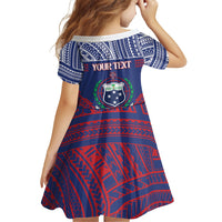 Personalised Samoa Independence Day Family Matching Mermaid Dress and Hawaiian Shirt 64th Anniversary Toa O Samoa
