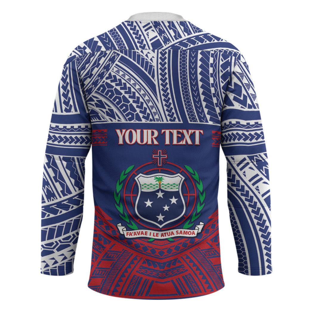Personalised Samoa Independence Day Hockey Jersey 64th Anniversary Toa O Samoa