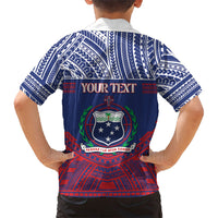 Personalised Samoa Independence Day Kid Hawaiian Shirt 64th Anniversary Toa O Samoa