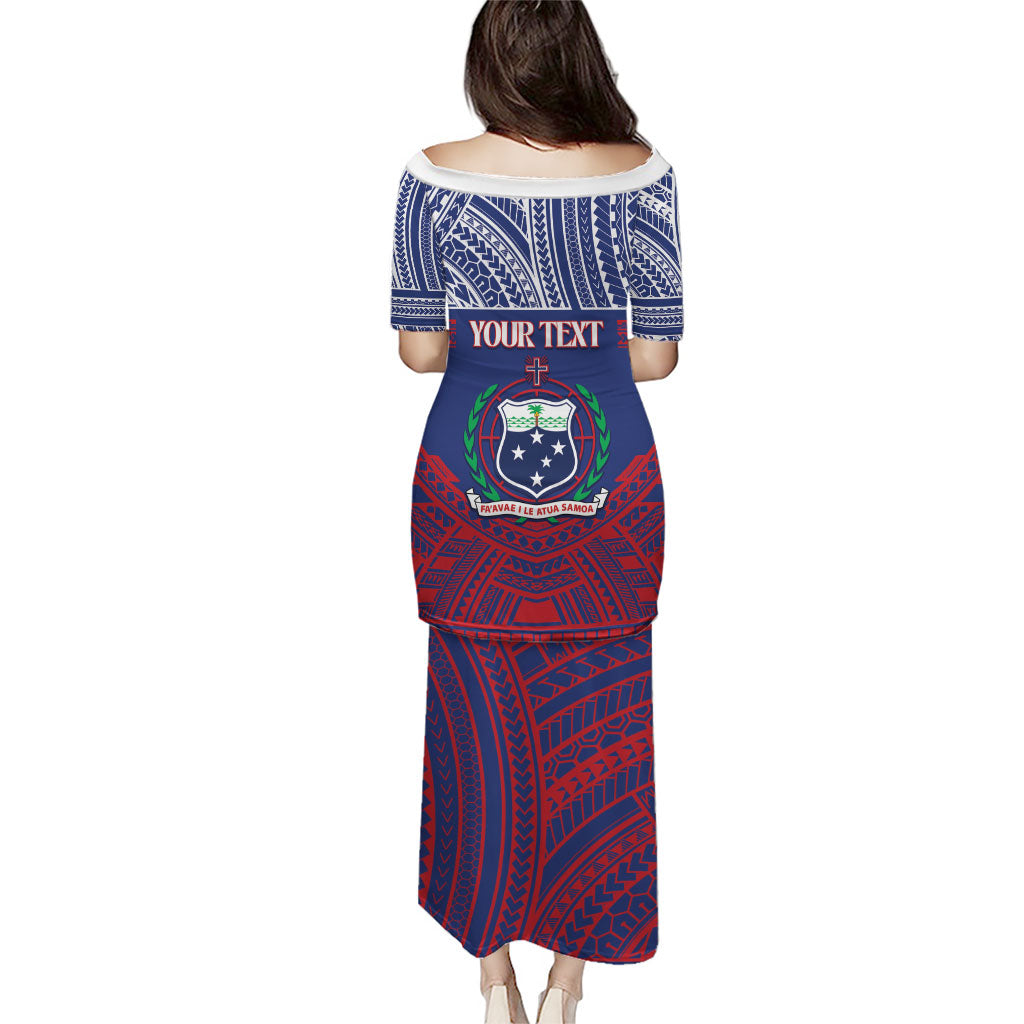 Personalised Samoa Independence Day Puletasi 64th Anniversary Toa O Samoa