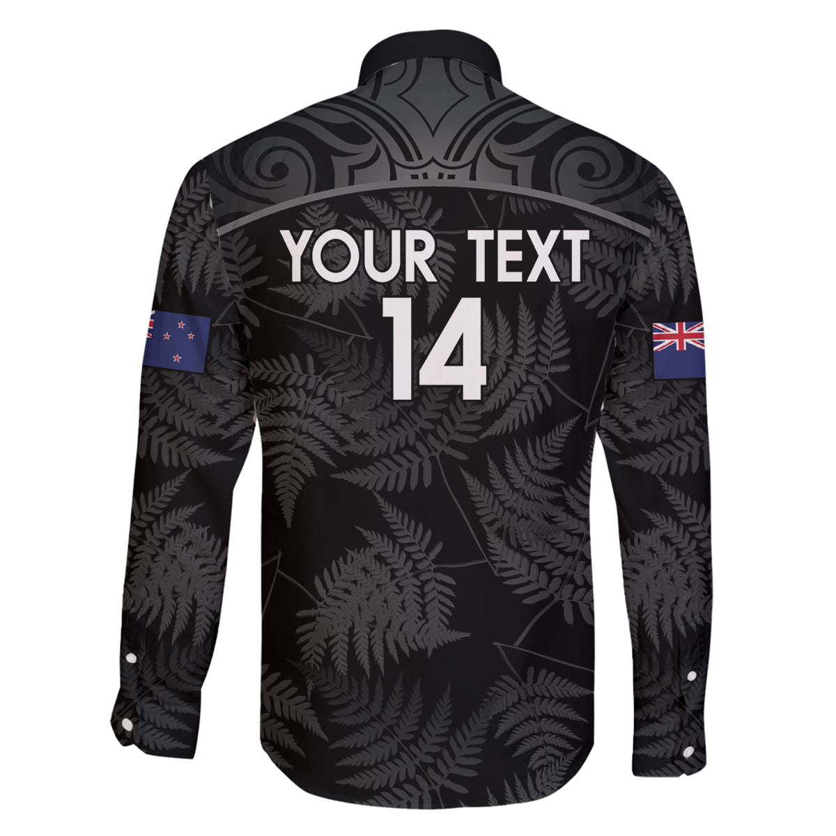 Custom New Zealand Silver Fern Football Family Matching Mermaid Dress and Hawaiian Shirt Summer 2024 Olympic Go Aotearoa