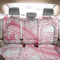 Polynesian Tiare Flower Pink Pastel Vibes Back Car Seat Cover