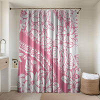 Polynesian Tiare Flower Pink Pastel Vibes Bathroom Set