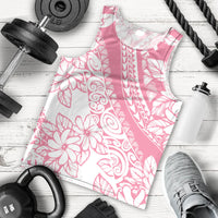 Polynesian Tiare Flower Pink Pastel Vibes Men Tank Top