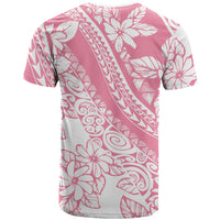 Polynesian Tiare Flower Pink Pastel Vibes T Shirt