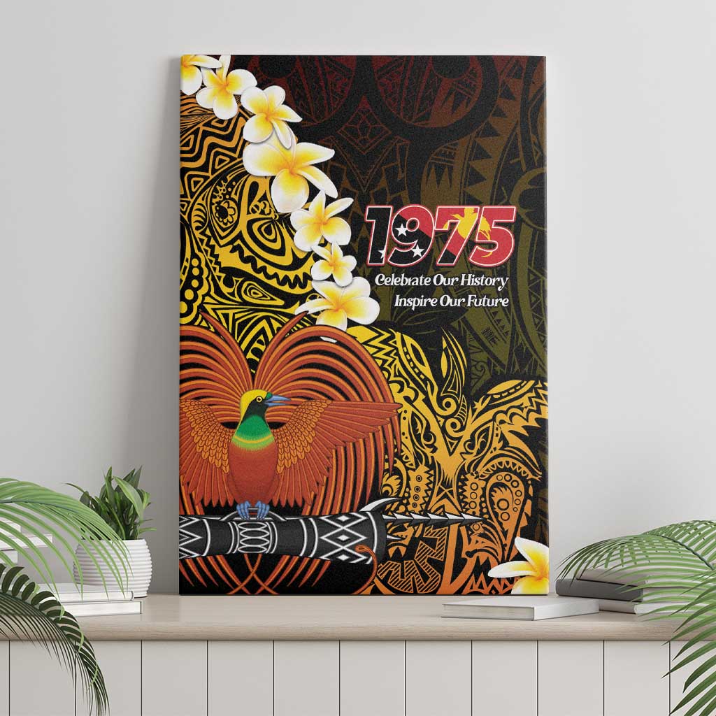 Papua New Guinea 1975 Canvas Wall Art Create Our History Inspire Our Future - Polynesian Pride