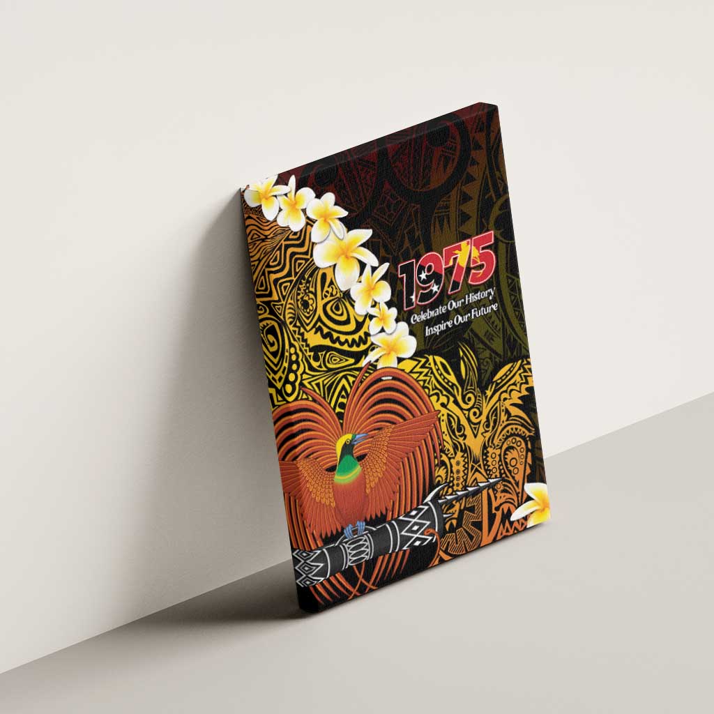 Papua New Guinea 1975 Canvas Wall Art Create Our History Inspire Our Future - Polynesian Pride
