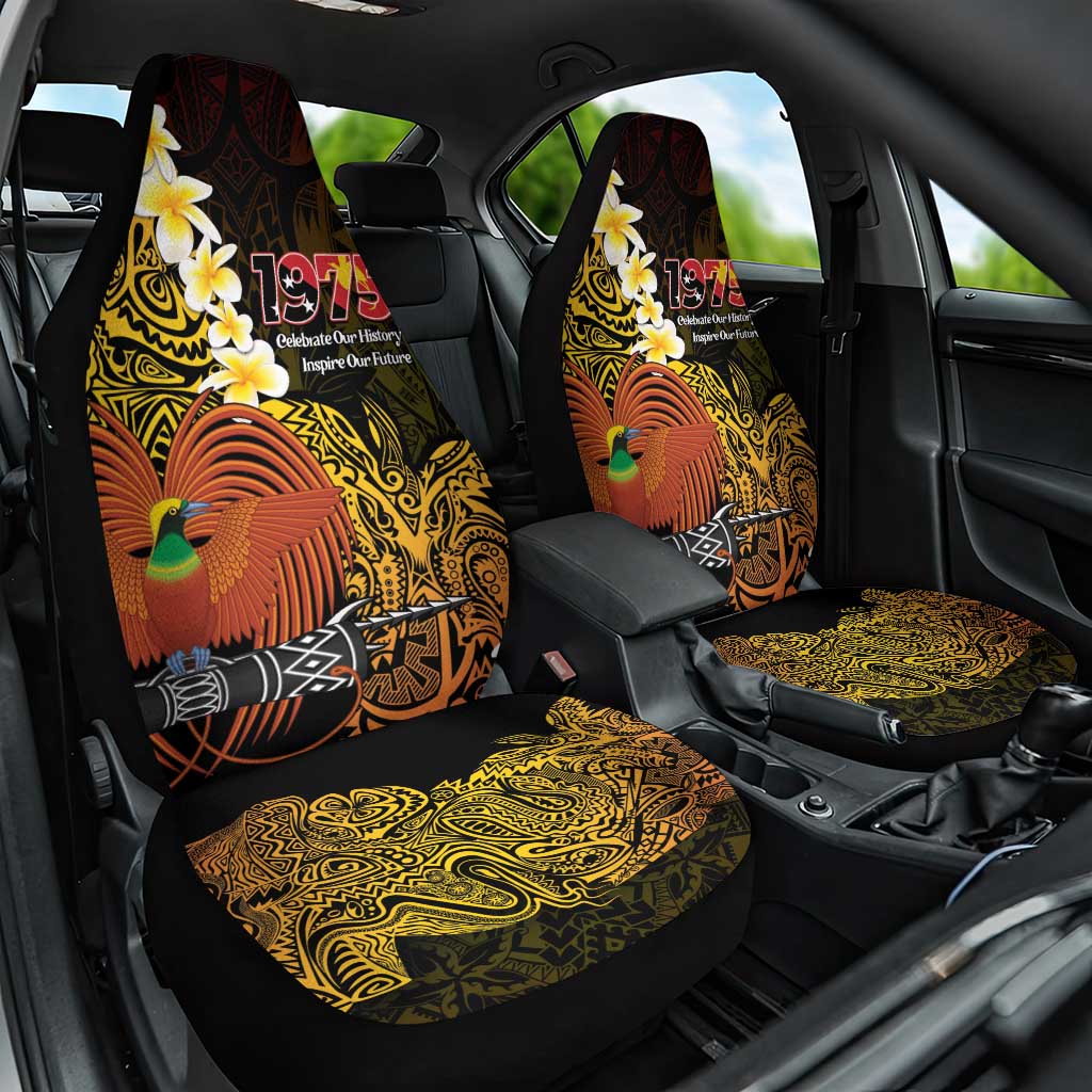 Papua New Guinea 1975 Car Seat Cover Create Our History Inspire Our Future - Polynesian Pride