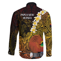 Papua New Guinea 1975 Family Matching Off The Shoulder Long Sleeve Dress and Hawaiian Shirt Create Our History Inspire Our Future - Polynesian Pride