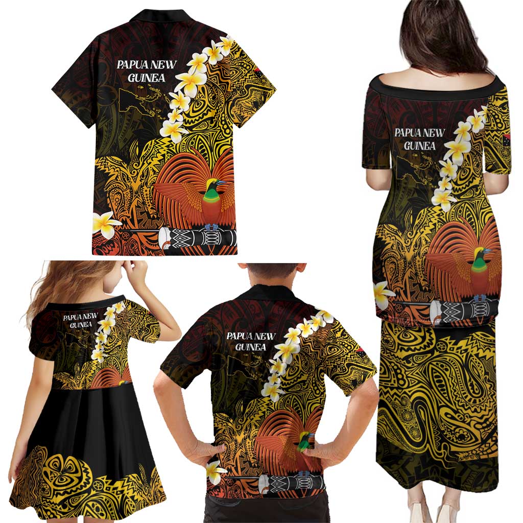 Papua New Guinea 1975 Family Matching Puletasi and Hawaiian Shirt Create Our History Inspire Our Future - Polynesian Pride