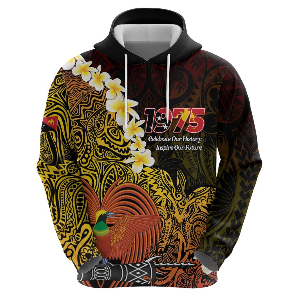 Papua New Guinea 1975 Hoodie Create Our History Inspire Our Future - Polynesian Pride