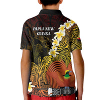 Papua New Guinea 1975 Kid Polo Shirt Create Our History Inspire Our Future - Polynesian Pride