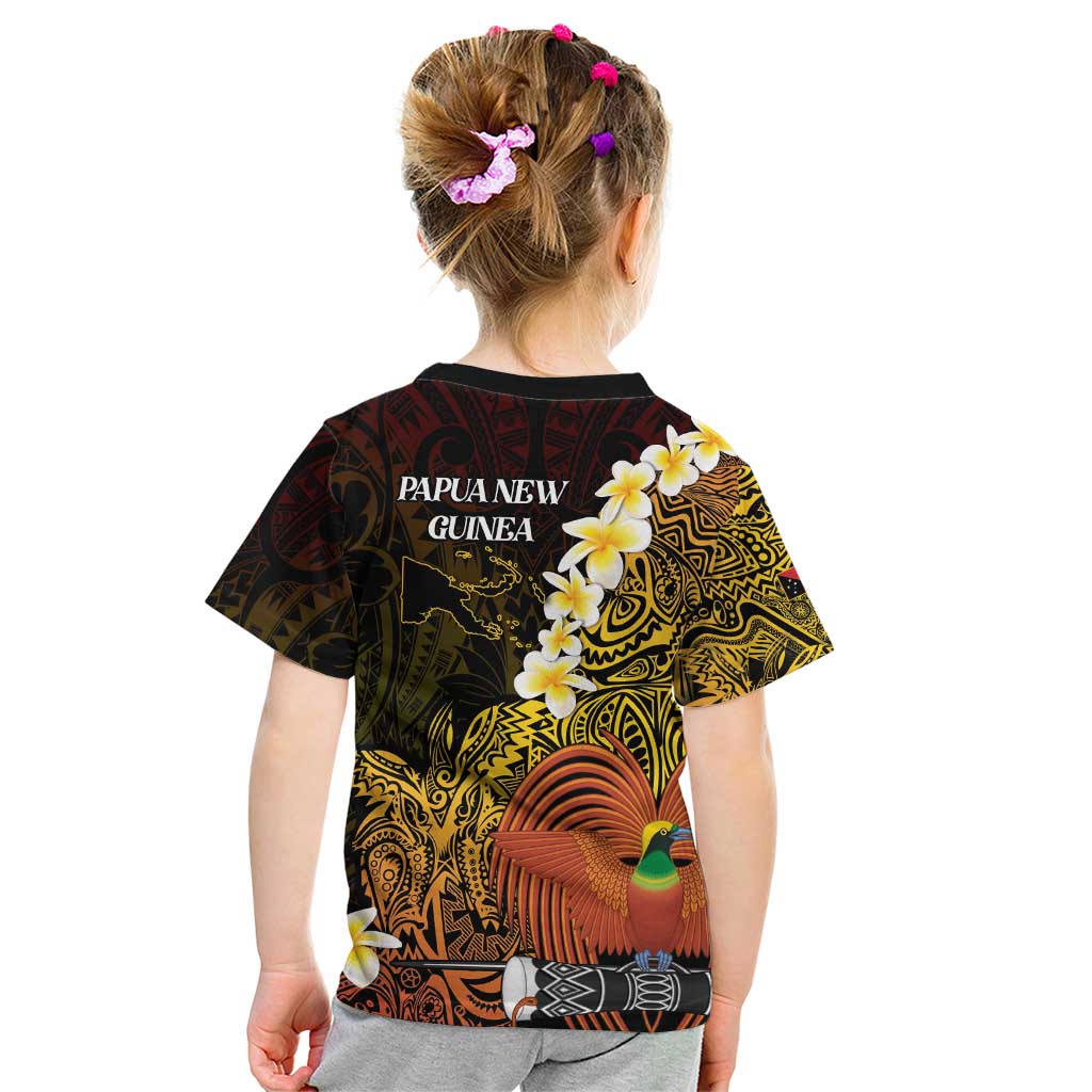 Papua New Guinea 1975 Kid T Shirt Create Our History Inspire Our Future - Polynesian Pride