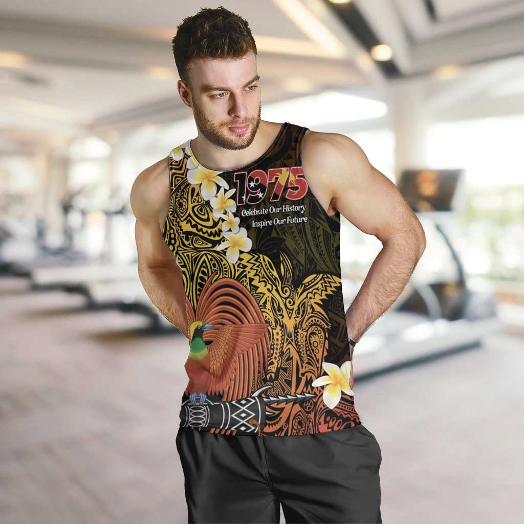 Papua New Guinea 1975 Men Tank Top Create Our History Inspire Our Future - Polynesian Pride