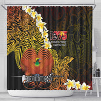 Papua New Guinea 1975 Shower Curtain Create Our History Inspire Our Future - Polynesian Pride