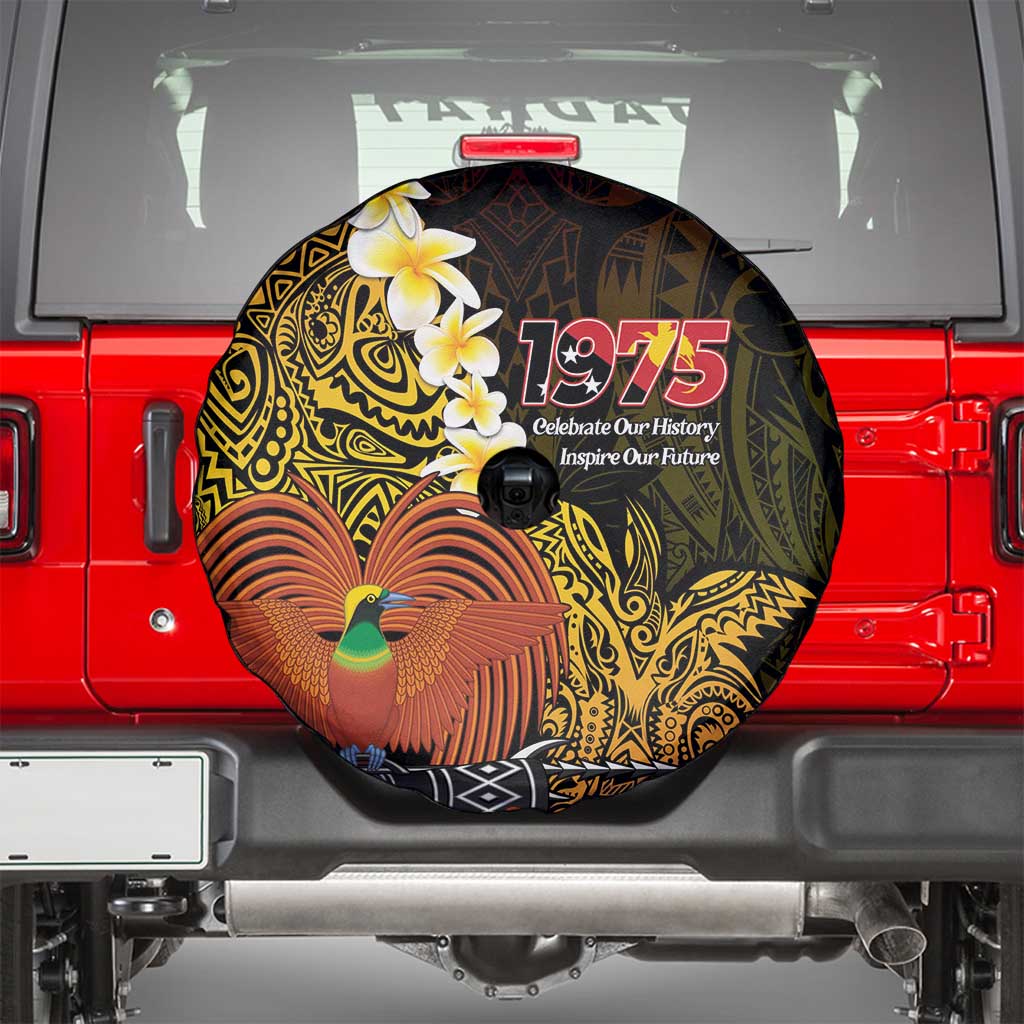 Papua New Guinea 1975 Spare Tire Cover Create Our History Inspire Our Future - Polynesian Pride