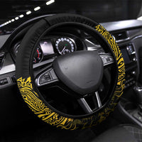 Papua New Guinea 1975 Steering Wheel Cover Create Our History Inspire Our Future - Polynesian Pride