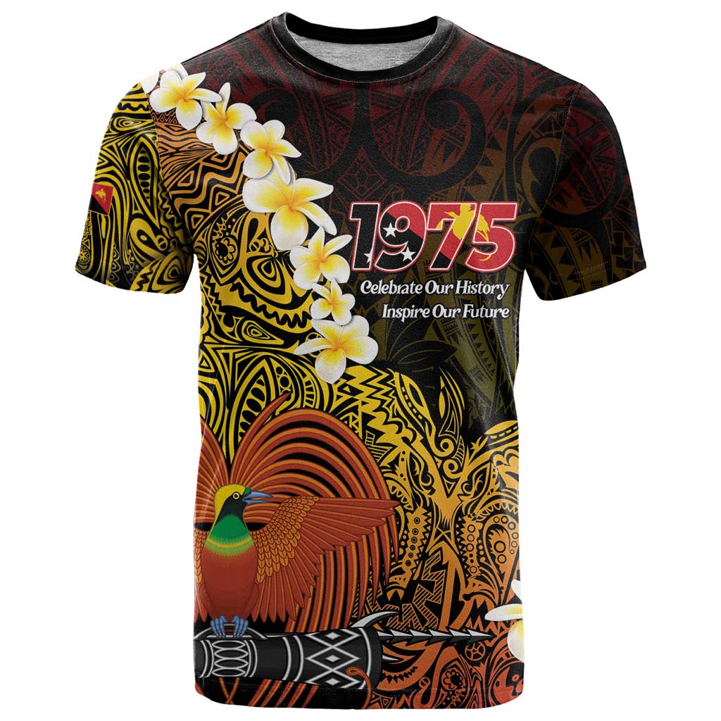 Papua New Guinea 1975 T Shirt Create Our History Inspire Our Future - Polynesian Pride